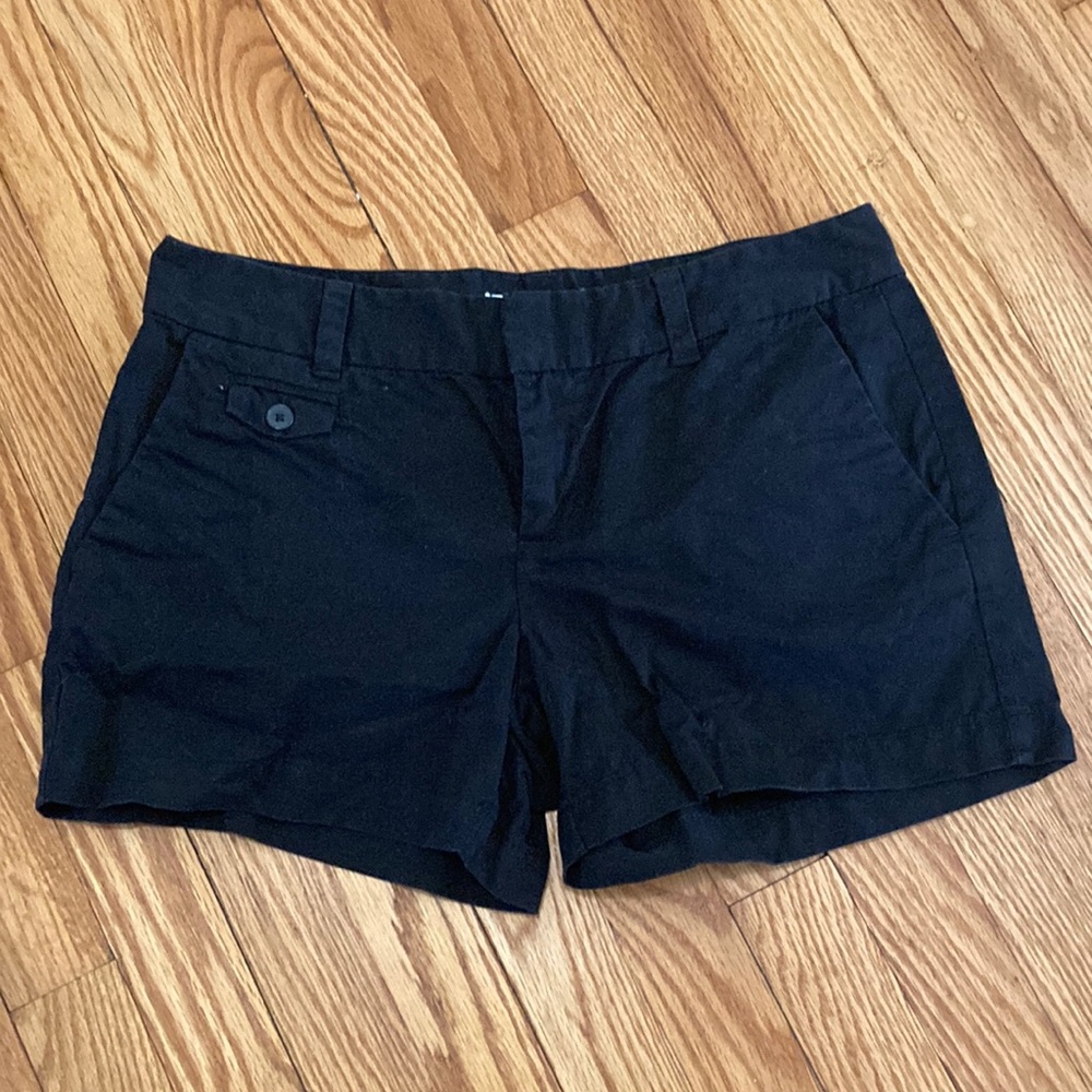 LOFT | Black Chino Shorts | Size 4